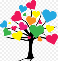 Hd Love Heart Tree Hd Png Download