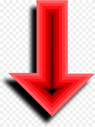 Arrow Pointing Down Red Arrow Pointing Down Transparent