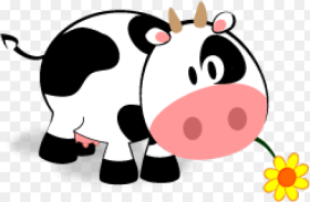 Cute Cow Clipart Hd Png Download