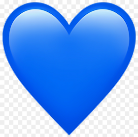 Blue Heart Emoji Png Heart Transparent Png