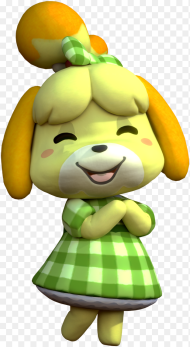 Sad Isabelle Animal Crossing Cute Png HD