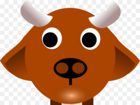 Taurus Clipart Brown Cow Ox Hd Png Download