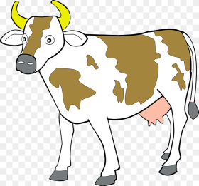 Clip Art of Cow Hd Png Download