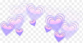 Heart Hearts Purple Heartcrown Crown Emojicrown Heart Flower