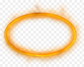 Glow Vector Gold Circle Portal Ring Png
