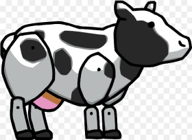 Scribblenauts Cow Cow Sprite Png Transparent Png