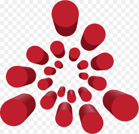 Sticker Red Circles D Customd Os Public Domain