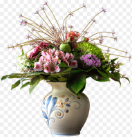 Flowers in Vase Png Amaryllis Boeket Png