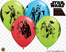Star Wars the Last Jedi Balloon Birthday Star