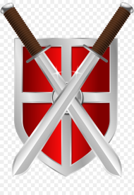 Shield Crossed Swords Sword Cross Two Crossed Clipart