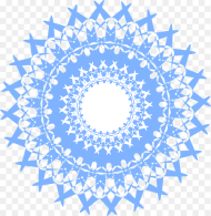 Mandala Lace Blue Pattern Chakra Png
