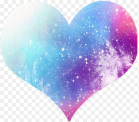 Blue Galaxy and Heart Image Galaxy Heart Hd
