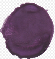 Purple Watercolor Circle Png