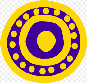 Circle Yellow Purple Crystal Sticker for Letter Hd
