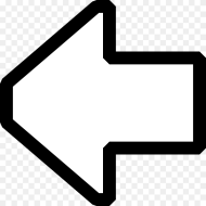 Arrow Pointing Right White Png HD