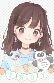 Transparent Happy Anime Girl Png Cute Anime Girl