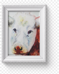 Cow Face Png Download Picture Frame Transparent Png
