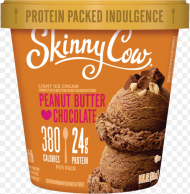 Peanut Butter Chocolate Skinny Cow Ice Cream Tubs