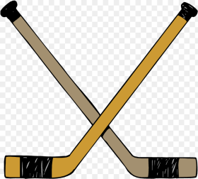 Clipart Cross Hockey Stick Clip Art Ice Hockey