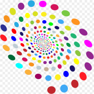 Circle Line Painting Multi Coloured Circles Hd Png