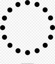 Dotted Circle Coloring Page Png Loading Spinner