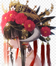 Anime Girl Animegirl Roses Demons Girlflower Anime Character