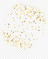 Gold Glitter Confetti Decorations Decoration Circle Png