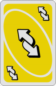 Uno Unoreversecard Unoreverse Reverse Card Reversecard Sign
