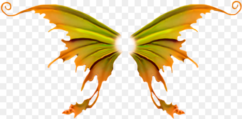 Wings Phoenix Butterfly Dark Flame Style Wing Fairy