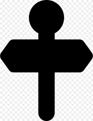 Direction Sign Cross Png HD