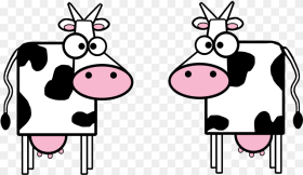 Cute Cow Png Clipart Cartoon Cows Transparent Png