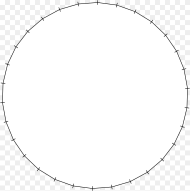 File Tricontagon Full Circle White Png Transparent