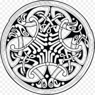Celtic Ornamental Circle Celtic Art Png