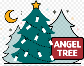 Angel Tree Website Graphic Christmas Tree Angel Clip
