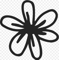 Hand Drawn Flower Png