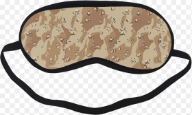 Desert Camouflage Pattern Sleeping Mask by Gravityx Clipart