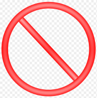 No Symbol Sign Clip Art Forbidden Png