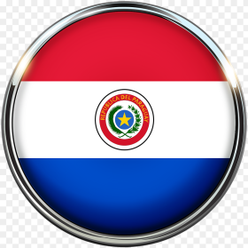 Bandera De Paraguay Circulo Png