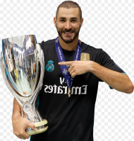 Karim Benzema render Trophy Png HD