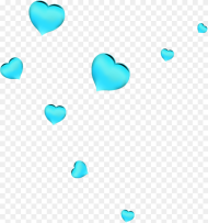 Mq Blue Heart Hearts Floating Love Heart Hd