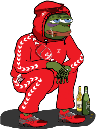 En Opdateret Version Af Dansk-slav Pepe - Meme Frog Tri Poloski
