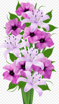 Purple Wedding Flowers Png