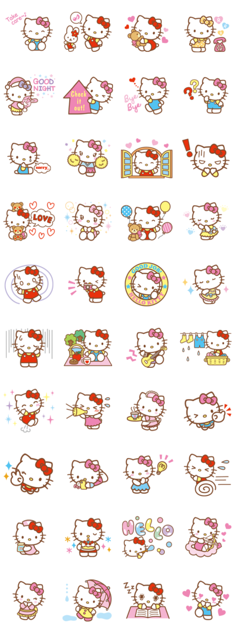 hello kitty vector png