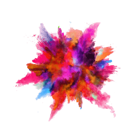 Paint explosion png color