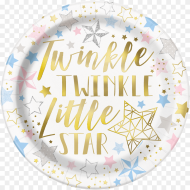 Twinkle Paper Plates Large Twinkle Twinkle Little Star