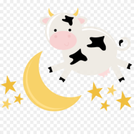 Moon Clipart File Cow on the Moon Hd