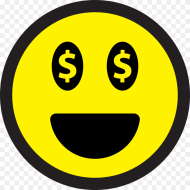 Money Buys Happiness Win Emoticon Hd Png Download