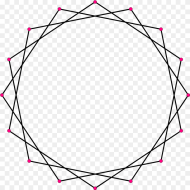 Circle Outline Png Glow Star Polygon Png