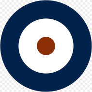 Raf Type a Military Aircraft Roundel Insignia Circle