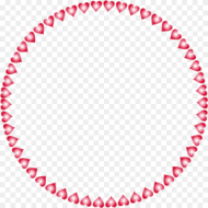 Red Circle Frame Png Heart Circle Png